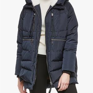 orolay “amazon” winter coat in navy